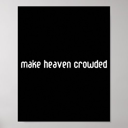 Heaven Christian Religious God Jesus Men Women Kid Poster (Vorne)