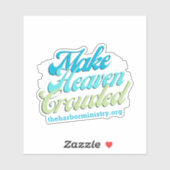 Heaven Crowding Vinyl Sticker (Blatt)
