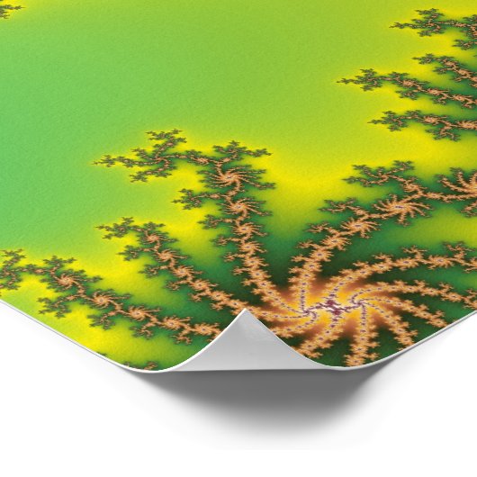 Heaven Drehung - Fraktal Poster (Ecke)