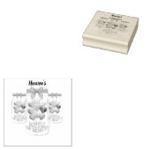 Heaven Flasche aus dem Herzen Holzkautschuk Briefm Gummistempel (Stempel)