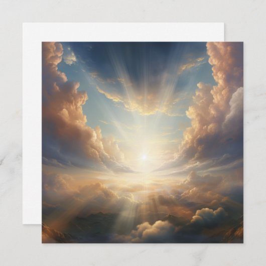 Heaven-Geschenkkarte (Vorne/Hinten)