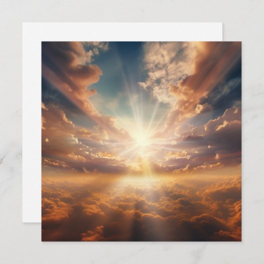 Heaven-Geschenkkarte (Vorne/Hinten)