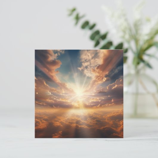 Heaven-Geschenkkarte (Stehend Vorderseite)