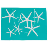 Heaven in Nature Starfish Weihnachten Große Geschenktüte (Rückseite)