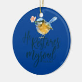 Heaven ist meine Zuhause, die ich gerade hier wied Keramik Ornament (Links)