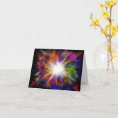 Heaven Moderne Christliche Abstrakte Kunst Karte (Gelbe Blume)