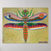 Heaven n Hell Dragonfly Poster (Vorne)