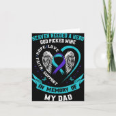 Heaven Needed A Hero God Cked My Dad Suicide Awa Karte (Vorderseite)