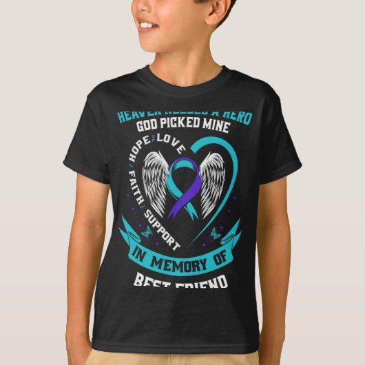 Heaven Needed A Hero God Cked My Friend Sui T-Shirt (Vorderseite)