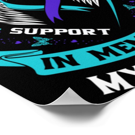 Heaven Needed A Hero God Cked My Nephew Suicide Poster (Ecke)