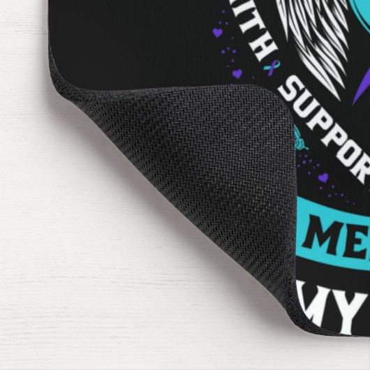 Heaven Needed A Hero God Cked My Papa Suicide Aw Mousepad (Ecke)