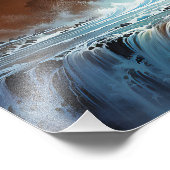 Heaven’s Golden Vanguard Archangel Michael Fotodruck (Ecke)