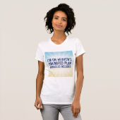 Heaven’s Unlimited Plan – Miracles Funny Spiritual T-Shirt (Vorne ganz)