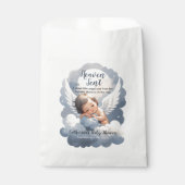 Heaven schickte Angel Baby in Clouds Babydusche Geschenktütchen (Vorderseite)