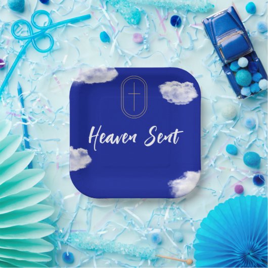 Heaven schickte neue Design-Theme-Teller für Kinde Pappteller (Party)