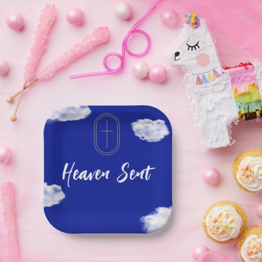 Heaven schickte neue Design-Theme-Teller für Kinde Pappteller (Party)