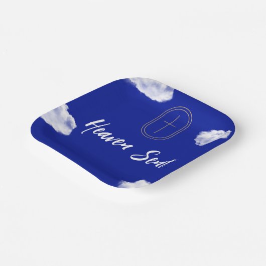 Heaven schickte neue Design-Theme-Teller für Kinde Pappteller (Gewinkelt)