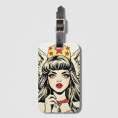 Heaven Sent Angel Gepäckanhänger (Vorderseite Vertikal)