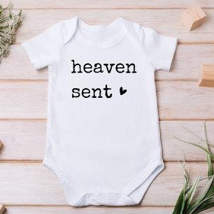 Heaven Sent Baby Baptisse Christlich Baby Baby Strampler