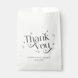 Heaven Sent Baby Dusche Vielen Dank Geschenktütchen