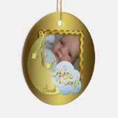Heaven Sent Baby Foto Birth Ornament (Rechts)