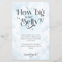 Heaven Sent Baby Showspiel Wie groß ist ihr Bauch