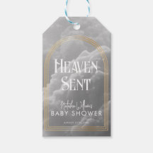 Heaven Sent Clouds Golden Neutral Baby Dusche