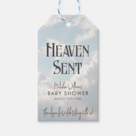 Heaven Sent Clouds Sky Celestial Baby Dusche Geschenkanhänger
