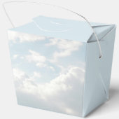 Heaven Sent Clouds Sky Celestial Baby Dusche Geschenkschachtel (Rückseite)