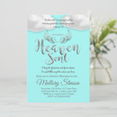 Heaven Sent Einladung (Stehend Vorderseite)