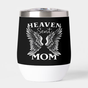Heaven Sent Mama Christlich Wine Tumbler
