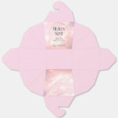 Heaven Sent Pink Clouds Celestial Baby Dusche Geschenkschachtel (Ungefaltet)