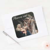 Heaven Sent Square Sticker (Umschlag)