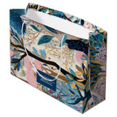 Heaven Signature Florist Gift Bag Große Geschenktüte (Rückseite Schrägansicht)