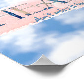 Heaven Zitat Christlich Poster (Ecke)