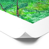 Heavenly Bamboo Poster (Ecke)