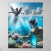 Heavenly dive poster (Vorne)
