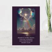 Heavenly Father Sympathy Karte (Vorderseite)