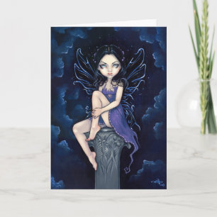 "Heavenly Nightshade" Greeting Card Karte