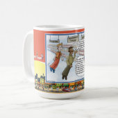 Heavenly Reds | Absurd Wordplay Humor Classic Kaffeetasse (Vorderseite Links)