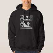 Heavenly Skiing Skier Winter Snowboard Snowboarder Hoodie (Vorderseite)