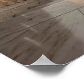 Heavenly Terrace Above the Clouds Poster (Ecke)