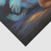 Heavenly Winged Piglet Angel Decoupage Seidenpapier (Ausschnitt)