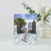 Heavens Angel Postcard Postkarte (Stehend Vorderseite)