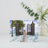 Heavens Angel Postcard Postkarte (Stehend Vorderseite)