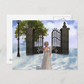Heavens Angel Postcard Postkarte (Vorne/Hinten)