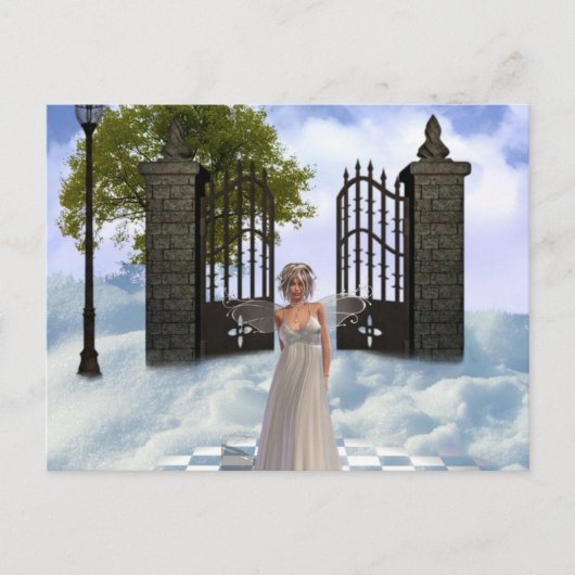 Heavens Angel Postcard Postkarte (Vorderseite)