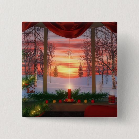 Heaven's Dayspring Button (Vorderseite)