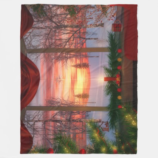 Heaven's Dayspring Fleece Blanket (Vorderseite)