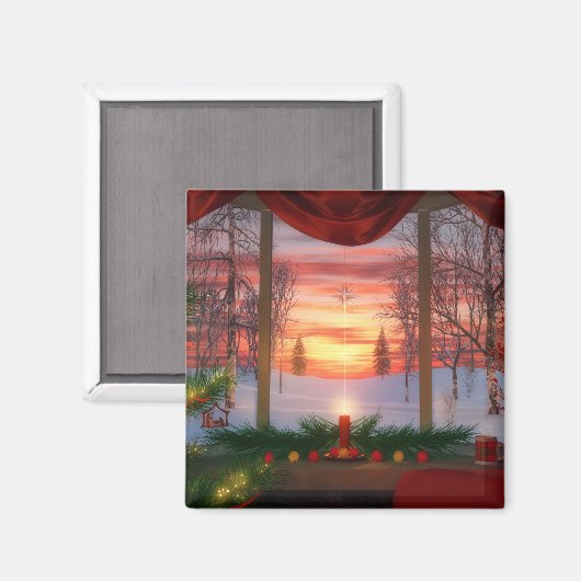 Heaven's Dayspring Magnet (Vorderseite/Rückseite)